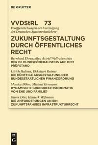 Produktbild: Zukunftsgestaltung durch &Ouml;ffentliches Recht