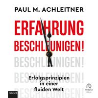 Produktbild: Erfahrung beschleunigen!