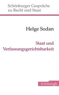 Produktbild: Staat und Verfassungsgerichtsbarkeit