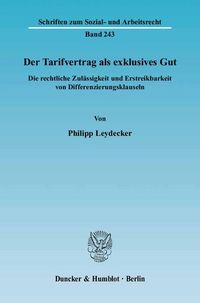 Produktbild: Der Tarifvertrag als exklusives Gut.
