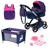 Produktbild: Kombi-Puppenwagen Xeo Mega Set