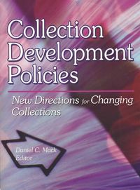 Produktbild: Mack, D: Collection Development Policies