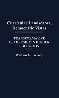 Produktbild: Curricular Landscapes, Democratic Vistas