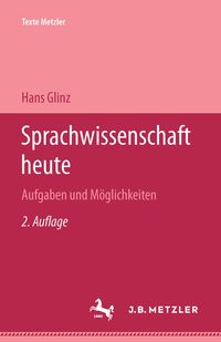 Produktbild: Sprachwissenschaft heute