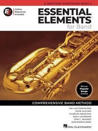 Produktbild: Essential Elements for Band - Eb Baritone Sax Book 2 with Eei
