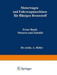 Produktbild: Motorwagen und Fahrzeugmaschinen f&uuml;r fl&uuml;ssigen Brennstoff