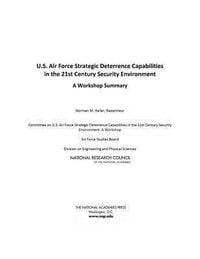 Produktbild: U.S. Air Force Strategic Deterrence Capabilities in the 21st Century Security Environment