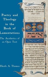 Produktbild: Poetry and Theology in the Book of Lamentations
