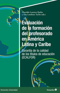 Produktbild: Evaluaci&oacute;n de la formaci&oacute;n del profesorado en Am&eacute;rica Latina y Caribe