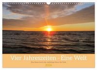 Produktbild: Vier Jahreszeiten - Eine Welt (Wandkalender 2026 DIN A3 quer), CALVENDO Monatskalender