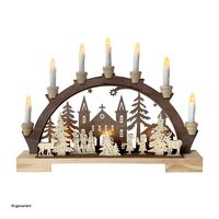 Produktbild: HTI-Living Schwibbogen Sternsinger vor der Kirche Schwibbogen Sternsinger vor der Kirche