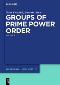 Produktbild: Groups of Prime Power Order