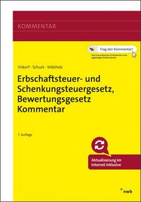 Produktbild: Erbschaftsteuer- und Schenkungsteuergesetz, Bewertungsgesetz Kommentar