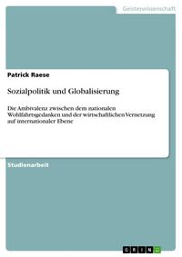 Produktbild: Sozialpolitik und Globalisierung