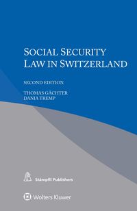 Produktbild: Social Security Law in Switzerland