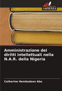 Produktbild: Amministrazione dei diritti intellettuali nella N.A.R. della Nigeria