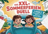 Produktbild Reisespiele für Zwei: Das XXL Sommerferien-Duell zum Ausfüllen mit Stift und Papier.