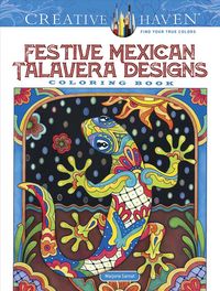 Produktbild: Creative Haven Festive Mexican Talavera Designs Coloring Book