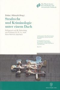 Produktbild: Strafrecht und Kriminologie unter einem Dach.