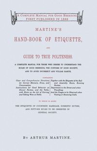 Produktbild: Martine's Hand-Book of Etiquette