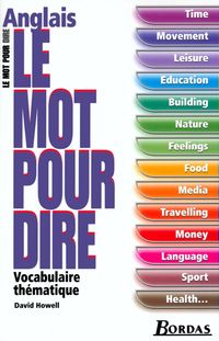 Produktbild: Anglais: le mot pour dire