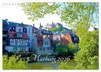 Produktbild: Marburg 2026 (Wandkalender 2026 DIN A4 quer), CALVENDO Monatskalender