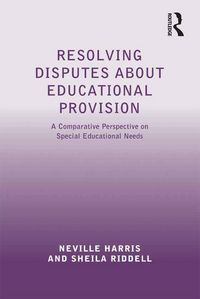 Produktbild: Resolving Disputes about Educational Provision
