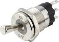 Produktbild: TRU COMPONENTS TC-14378408 Kippschalter 250 V/AC 15A 1 x Ein/Aus IP67 1St.