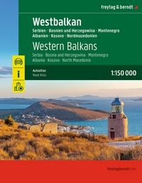 Produktbild: Freytag & berndt Autoatlas Westbalkan 1:150.000
