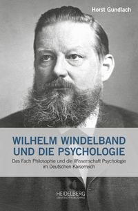 Produktbild: Wilhelm Windelband und die Psychologie