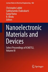 Produktbild: Nanoelectronic Materials and Devices
