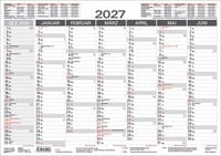 Produktbild: Tafelkalender A5 2027