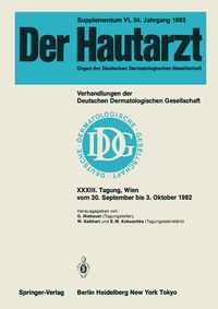 Produktbild: Verhandlungen der Deutschen Dermatologischen Gesellschaft