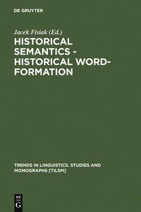 Produktbild: Historical Semantics - Historical Word-Formation