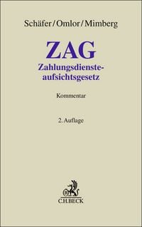 Produktbild: Zahlungsdiensteaufsichtsgesetz. ZAG