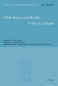 Produktbild: &Uuml;ber Krise und Kritik &ndash; Crise et critique