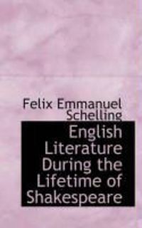 Produktbild: English Literature During the Lifetime of Shakespeare