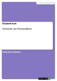 Produktbild: Versuche zur Fotosynthese