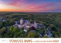 Produktbild: Schloss Burg und Burg an der Wupper 2027 Bildkalender A4 quer, spiralgebunden