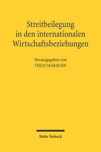 Produktbild: Streitbeilegung in den internationalen Wirtschaftsbeziehungen