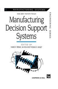Produktbild: Manufacturing Decision Support Systems