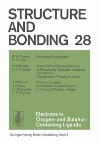 Produktbild: Electrons in Oxygen- and Sulphur Containing Ligands