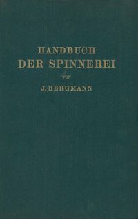 Produktbild: Handbuch der Spinnerei