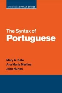 Produktbild: The Syntax of Portuguese