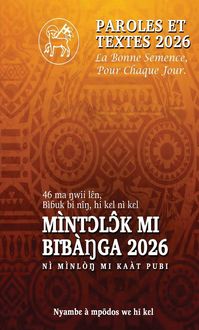 Produktbild: Mìntɔlɔ̂k mi Biɓàŋga nì Mìnlòŋ mi Kaàt Pubi (Paroles et Textes) 2026