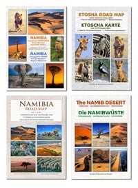 Bild vom Artikel Das komplette Kartenset NAMIBIA Plus (4-teilig) vom Autor Claudia Du Plessis
