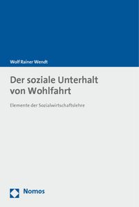 Produktbild: Der soziale Unterhalt von Wohlfahrt