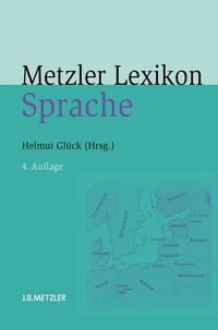 Produktbild: Metzler Lexikon Sprache
