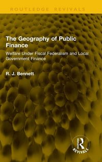 Produktbild: The Geography of Public Finance