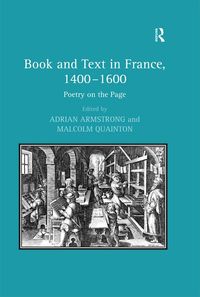 Produktbild: Book and Text in France, 1400-1600